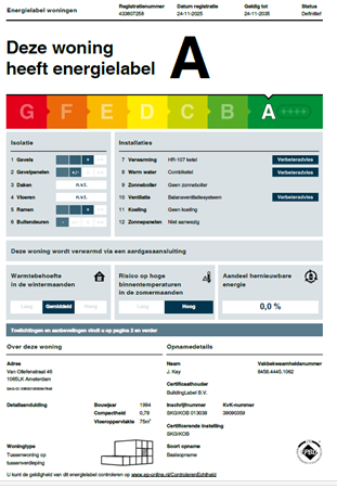 Medium property photo - Van Ollefenstraat 46, 1065 LK Amsterdam